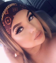 Load image into Gallery viewer, Louis Vuitton Designer Inspired Headband
