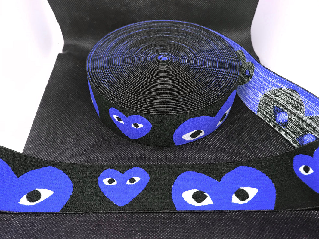 3 or 6 Yard Roll 4cm Play Custom Designer Hat Band Elastic  Trim