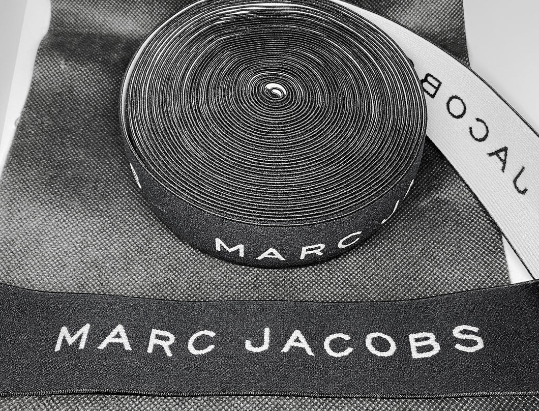 3 or 6 Yard Roll 4cm Marc Jacobs Custom Designer Hat Band Elastic  Trim