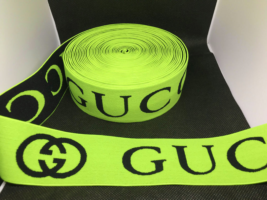 10 Yard Roll 4.5cm G-1   Custom Designer Elastic Band    Jacquard Bands Trim