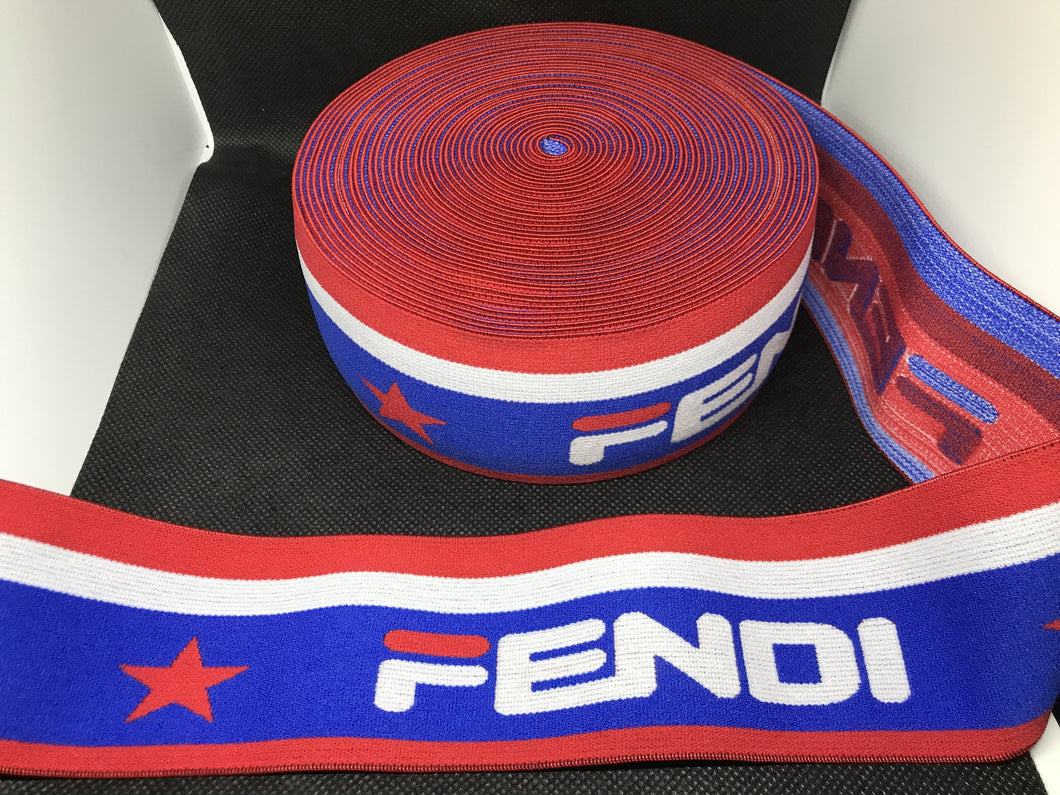 3 or 6 Yard Roll 5cm F-1 Custom Designer Hat Band Elastic  Trim