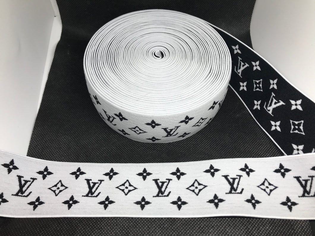 WHOLESALE - Custom Designer Elastic Bands - 1 Yard Roll of 4.5cm L-1  Trim