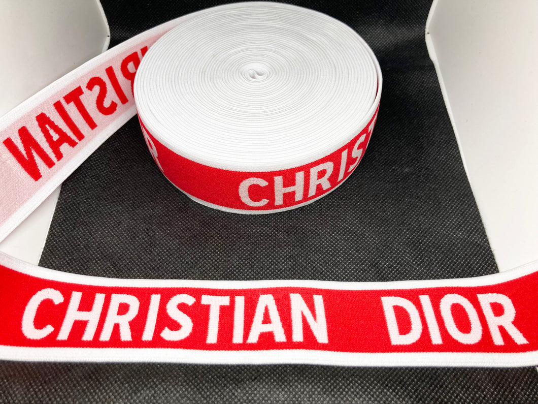 WHOLESALE - Custom Designer Elastic Bands - 1 Yard Roll of 4cm C-2      Trim