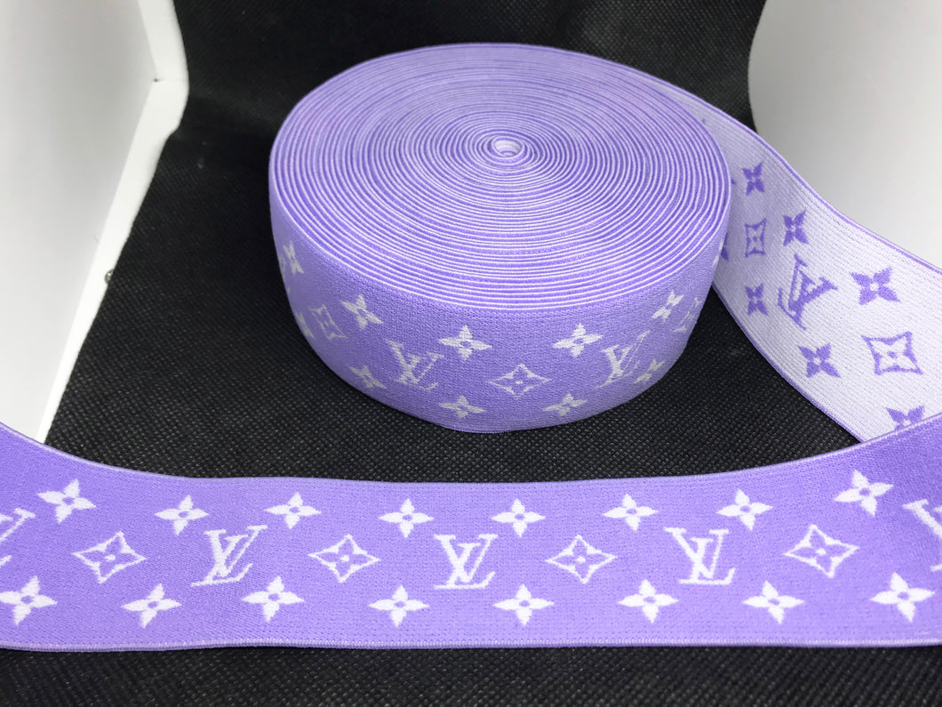 10 Yard Roll 4.5cm L-1 Custom Designer Elastic Band    Jacquard Bands Trim