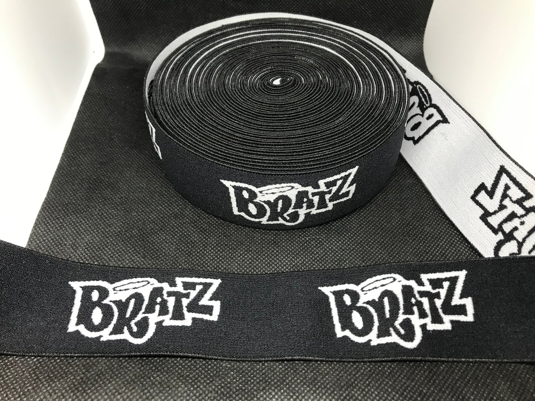 3 or 6 Yard Roll 4cm B-5 Custom Designer Hat Band Elastic  Trim