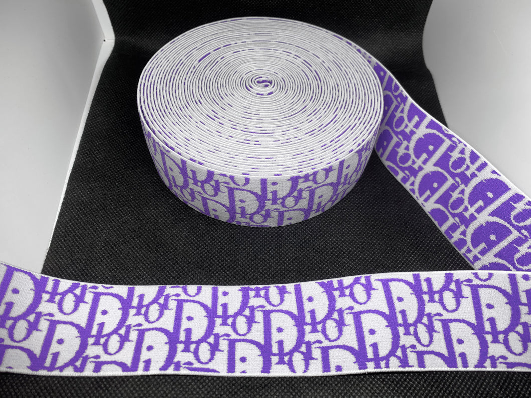 10 Yard Roll 4cm C-2 Custom Designer Elastic Band    Jacquard Bands Trim