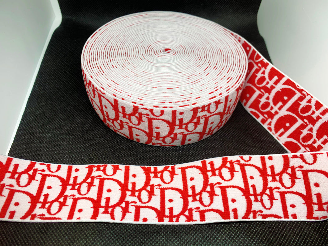 10 Yard Roll 4cm C-2 Custom Designer Elastic Band    Jacquard Bands Trim