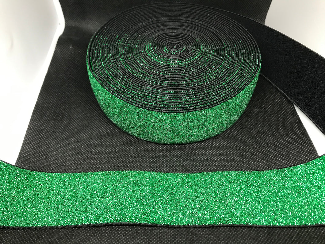 3 or 6 Yard Roll 4cm  Designer Hat Band Elastic  Trim Metallic
