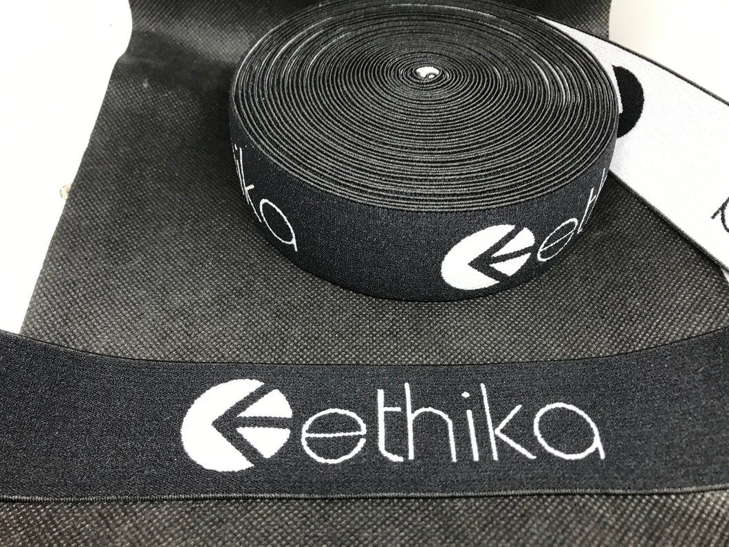 10 Yard 4cm Ethika Custom Designer Elastic Band    Jacquard Bands Trim