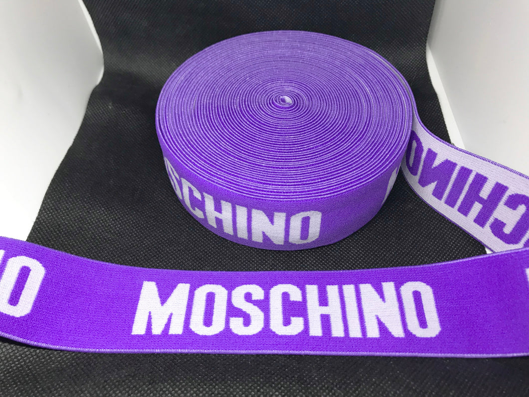 10 Yard Roll 4cm M-1 Custom Designer Elastic Band    Jacquard Bands Trim