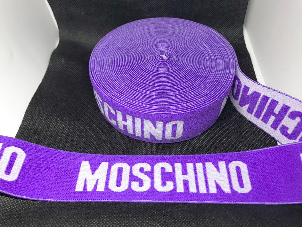 WHOLESALE - Custom Designer Elastic Bands - 1 Yard Roll of 4cm M-1      Trim