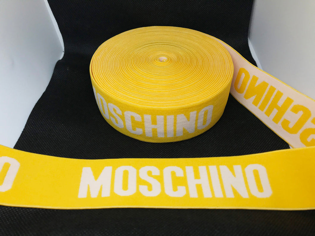 10 Yard Roll 4cm M-1 Custom Designer Elastic Band    Jacquard Bands Trim