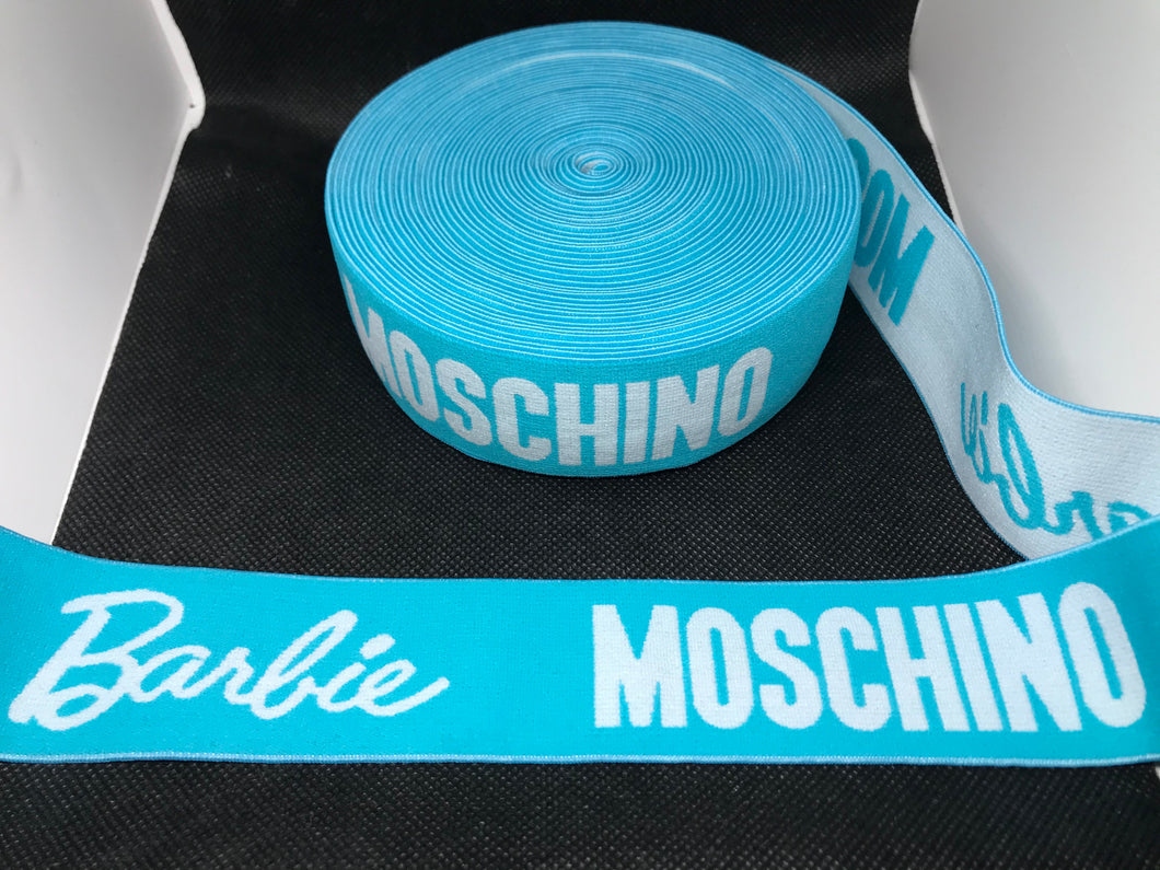 WHOLESALE - Custom Designer Elastic Bands - 1 Yard Roll of 4cm M-1 B-1      Trim