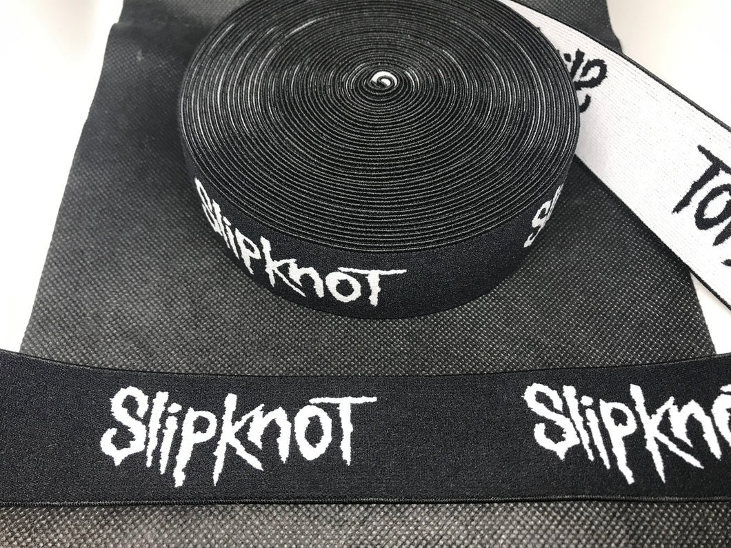 10 Yard Roll 4cm Slipknot Yards Designer Elastic Band   Jacquard Bands Trim