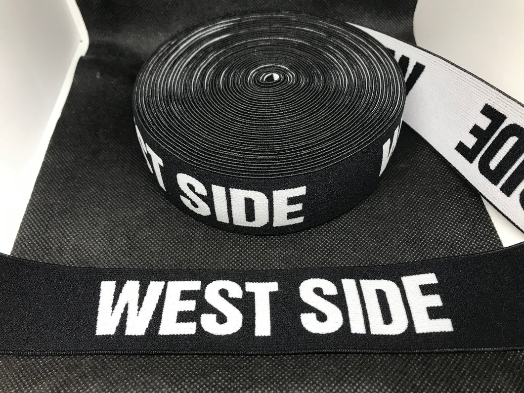 10 Yard Roll West Side Designer Elastic Band   Jacquard Bands Trim