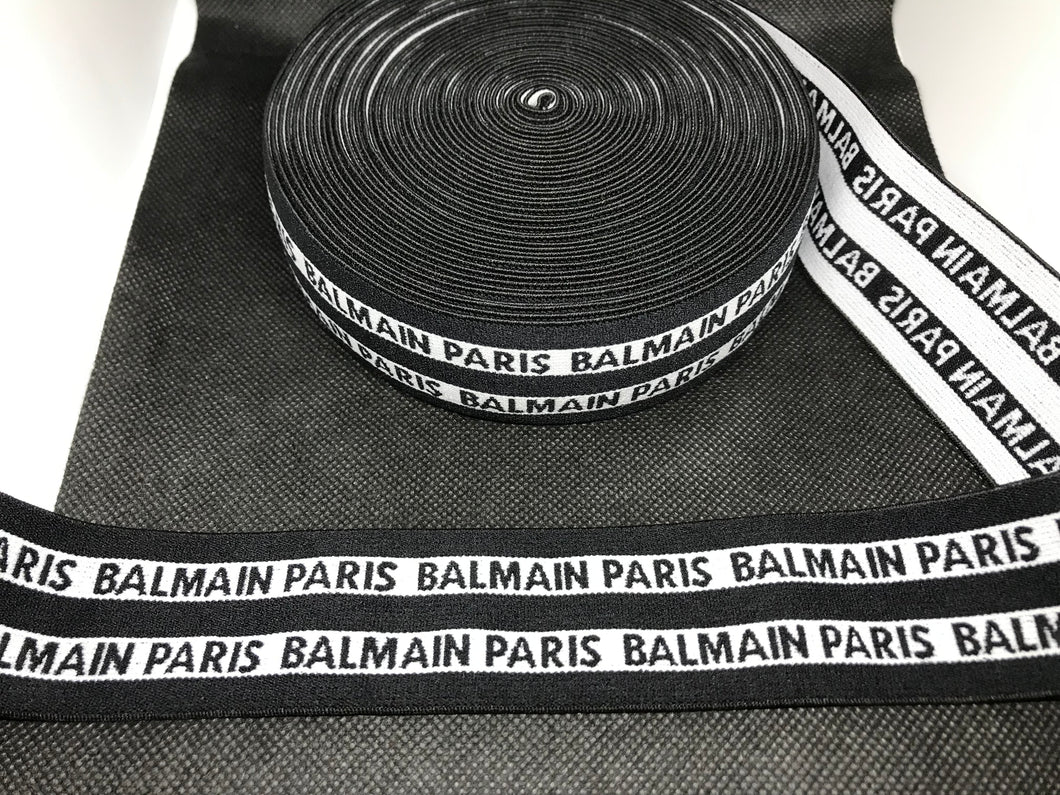 3 or 6 Yard Roll 4cm B-4 Custom Designer Hat Band Elastic   Trim