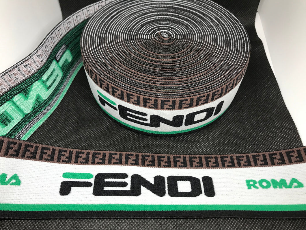 3 or 6 Yard Roll 5cm F-1 Custom Designer Hat Band Elastic  Trim