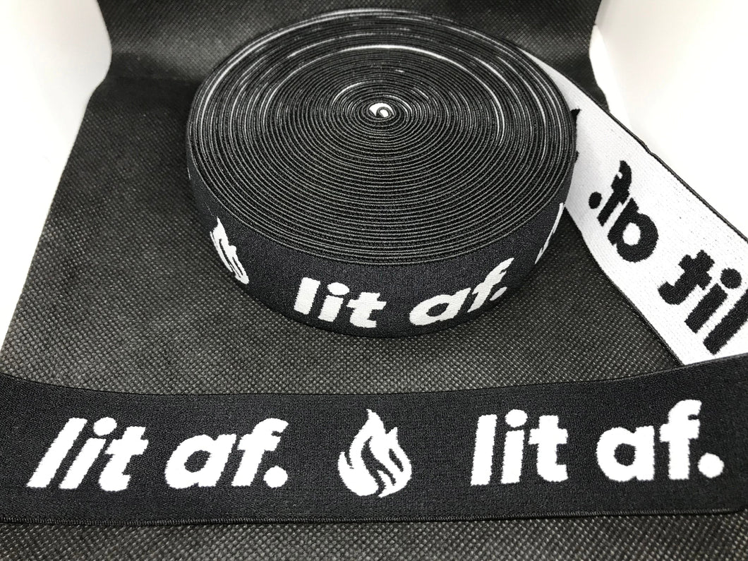 WHOLESALE - Designer Elastic Bands - 1 Yard Roll of 4cm      Trim
