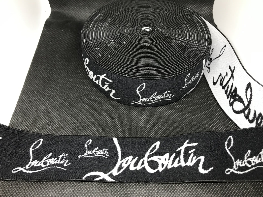3 or 6 Yard Roll 4cm Louboutin Red Bottoms Designer Hat Band Elastic   Trim