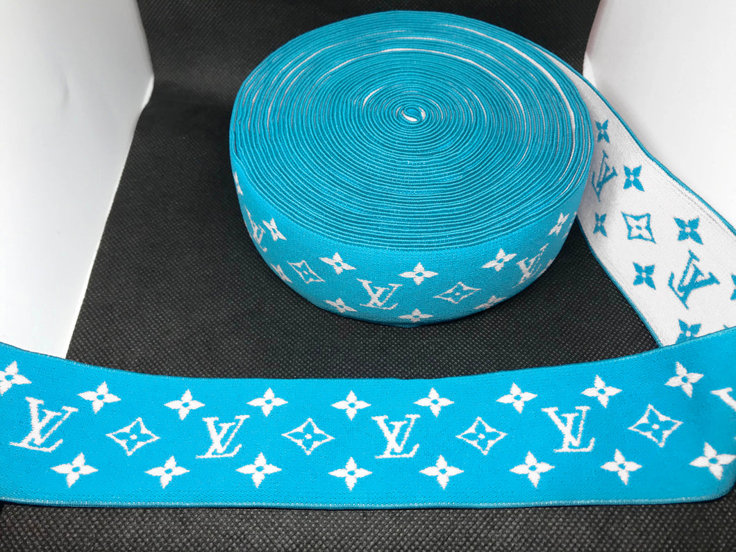 3 or 6 Yard Roll 4.5cm Louis Vuitton LV Designer Hat Band Elastic   Trim