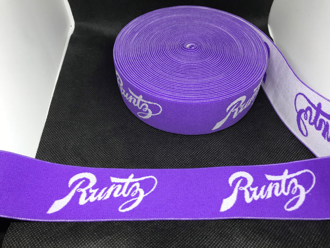 3 or 6 Yard Roll 4cm Runtz Custom Designer Hat Band Elastic   Trim