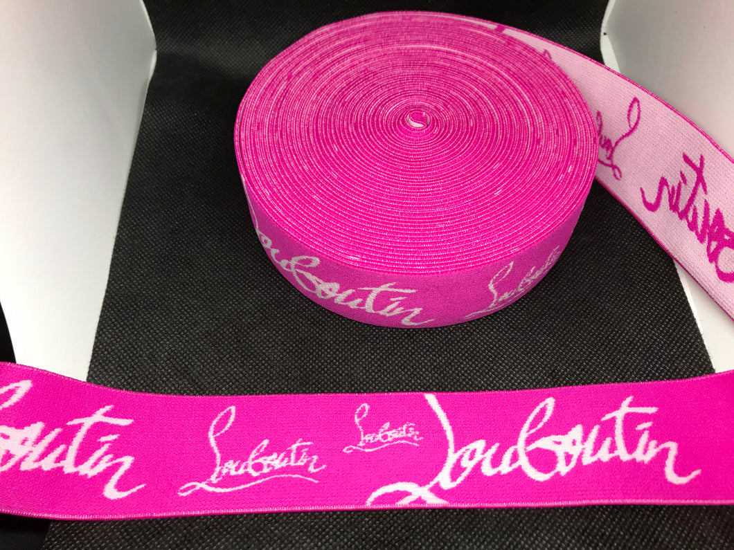 10 Yard Roll 4cm L-2 Custom Designer Elastic Band    Jacquard Bands Trim