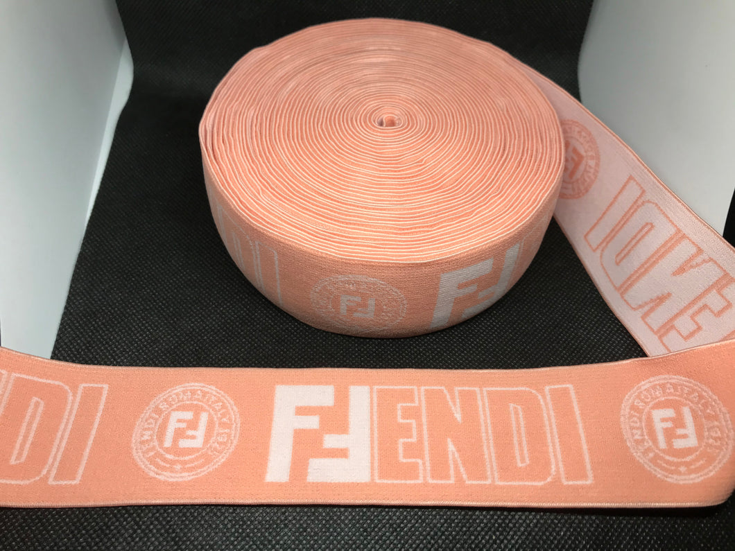 10 Yard Roll 4.5cm F-1 Custom Designer Elastic Band    Jacquard Bands Trim