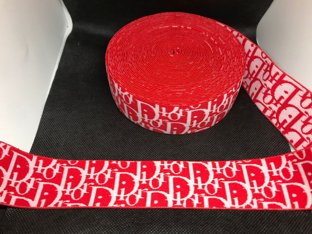 WHOLESALE - Custom Designer Elastic Bands - 1 Yard Roll of 4cm C-2      Trim