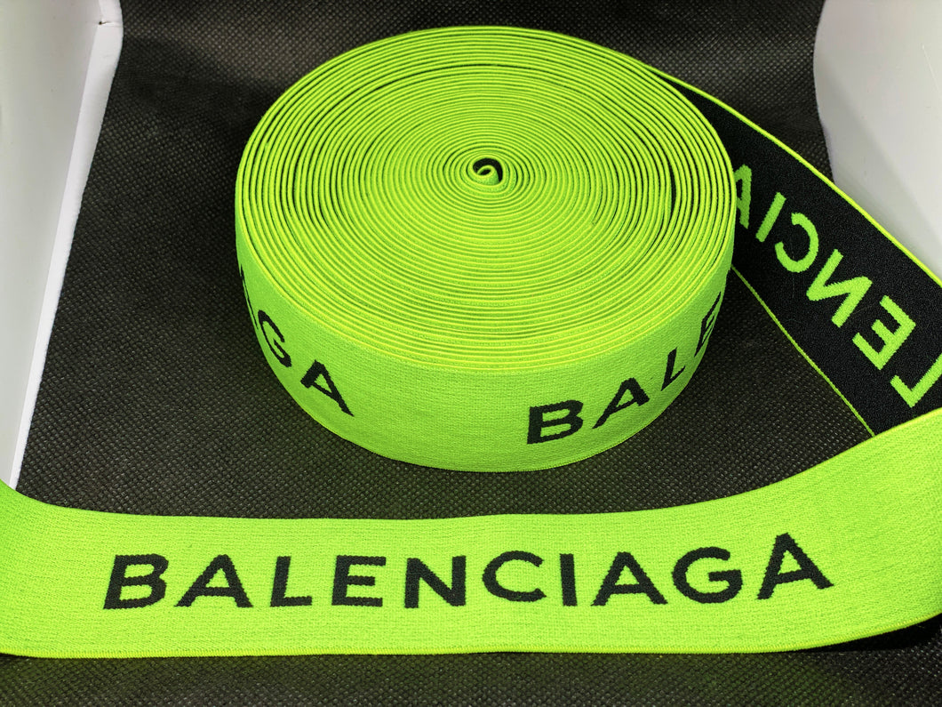 WHOLESALE - Custom Designer Elastic Bands - 1 Yard Roll of 4cm B-3      Trim
