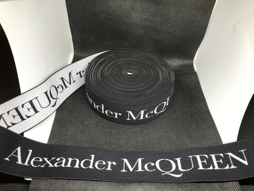 10 Yard Roll 4cm Custom Designer Elastic Waistband Jacquard Bands Trim