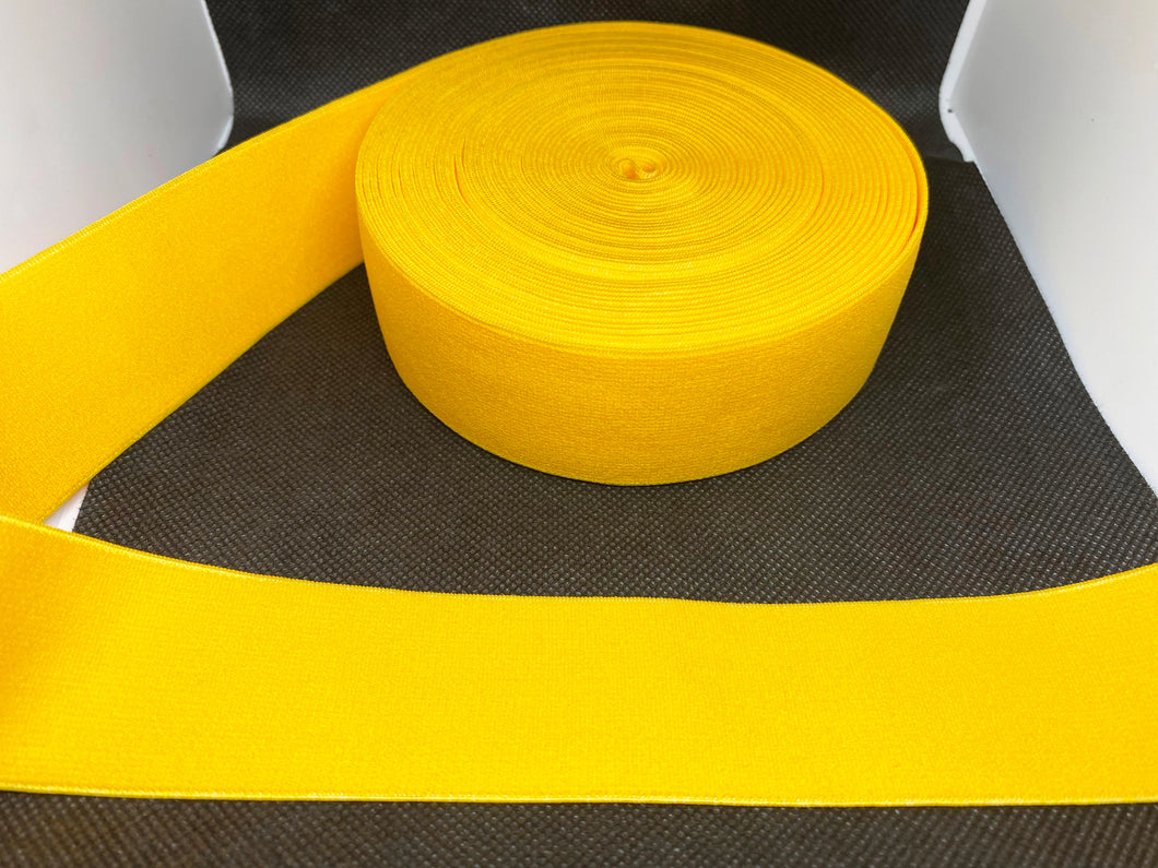 OVERSTOCK 10 Yards 4cm Athletic Gold Elastic Waistband material Custom Designer Bands Jacquard Bandz