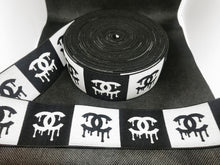 Load image into Gallery viewer, 3 or 6 Yard Roll 4.5cm C-1 Custom Designer Hat Band Elastic   Trim
