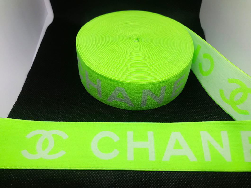 NO BULK DISCOUNTS - 10 Yard Roll 4cm C-1 Custom Designer Elastic Band    Jacquard Bands Trim