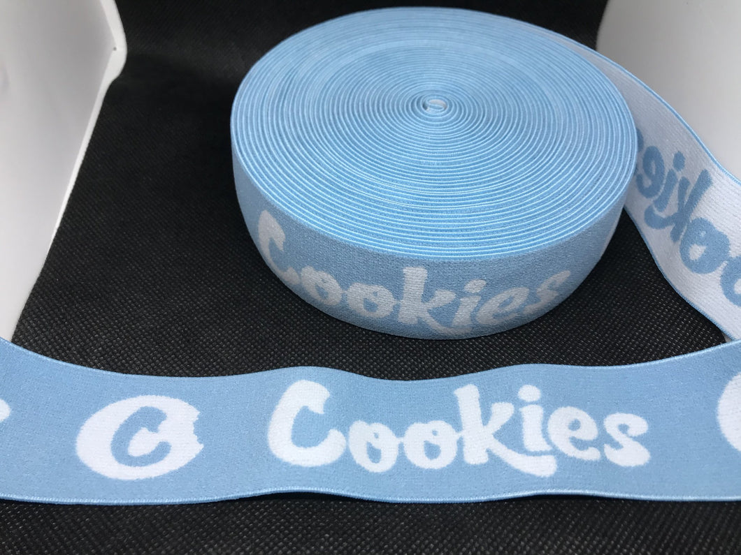 3 or 6 Yard Roll 4cm Cookies Designer Hat Band Elastic  Trim
