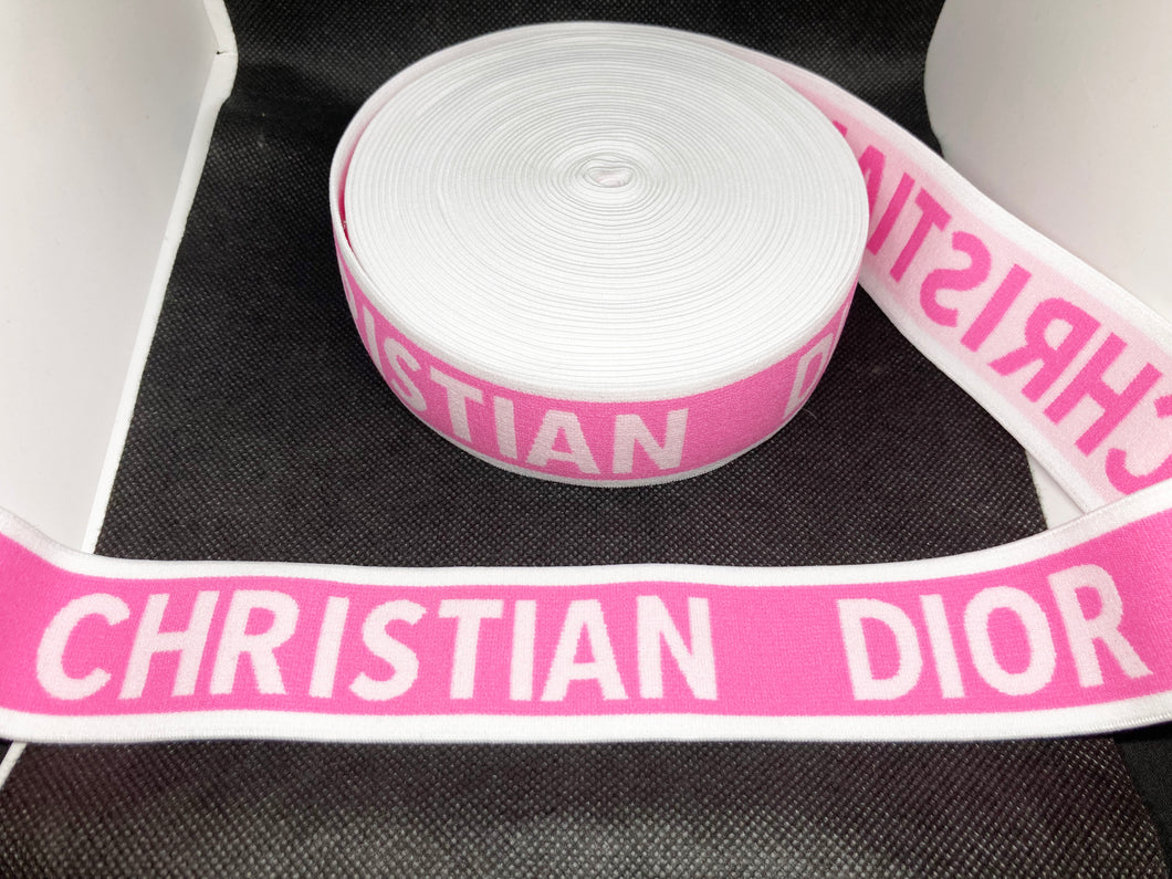 10 Yard Roll 4cm C-2 Custom Designer Elastic Band    Jacquard Bands Trim