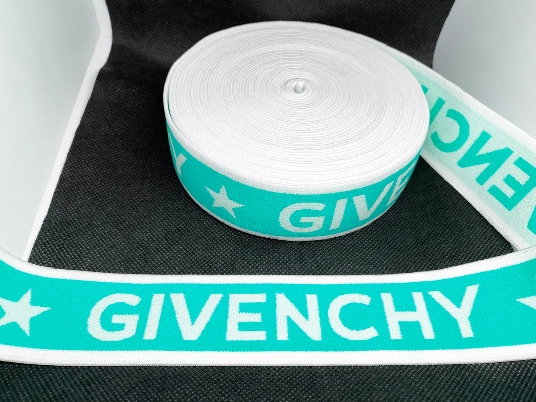 10 Yard Roll 4cm G-2 Custom Designer Elastic Band    Jacquard Bands Trim
