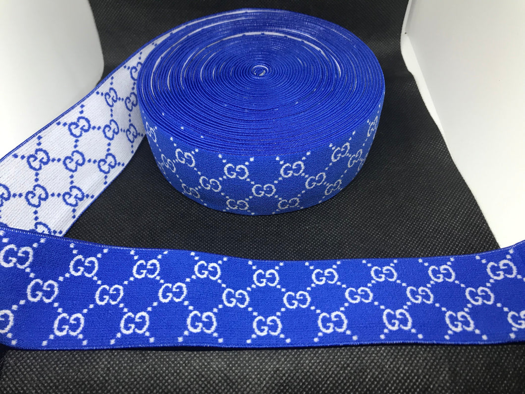 WHOLESALE - Custom Designer Elastic Bands - 1 Yard Roll of 4.5cm        Trim