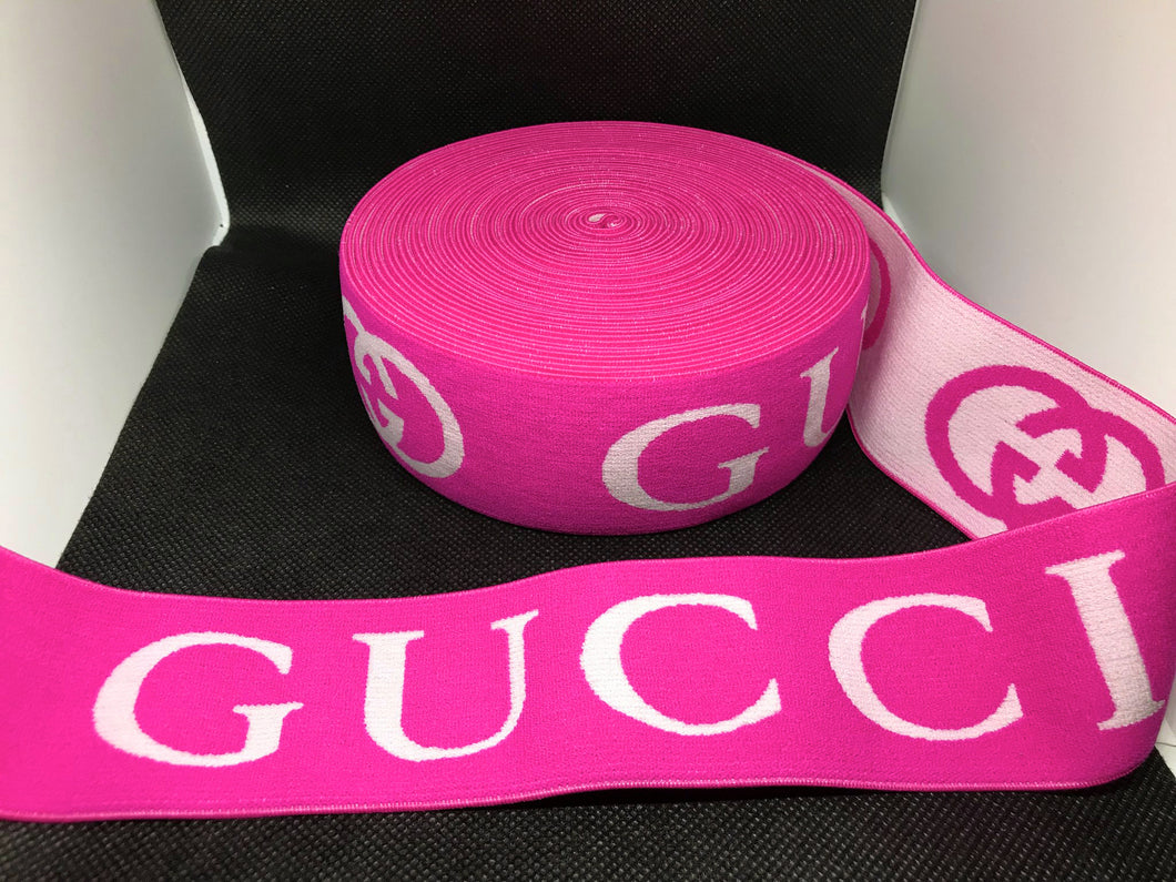 10 Yard Roll 4.5cm G-1   Custom Designer Elastic Band    Jacquard Bands Trim