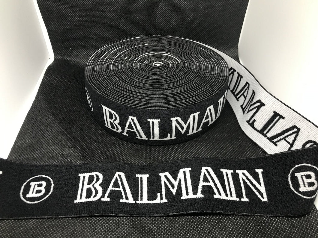 WHOLESALE - Custom Designer Elastic Bands - 1 Yard Roll of 4cm B-4      Trim