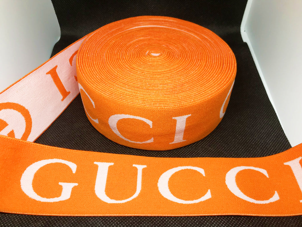 3 or 6 Yard Roll 4.5cm Gucci GG Designer Hat Band Elastic   Trim