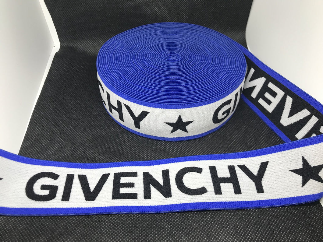 10 Yard Roll 4cm G-2 Custom Designer Elastic Band    Jacquard Bands Trim