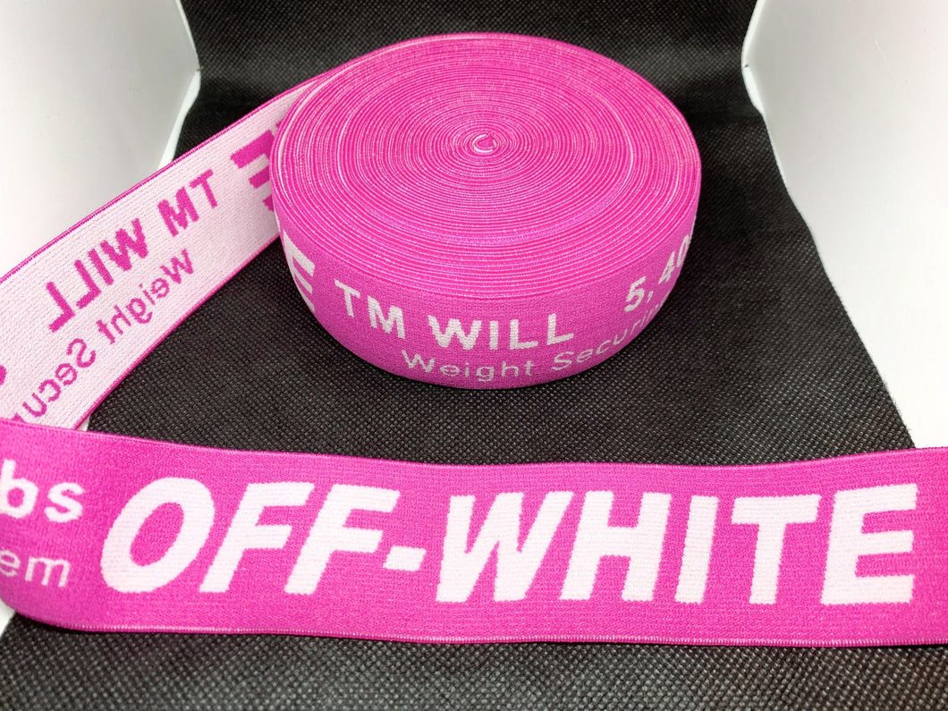 WHOLESALE - Custom Designer Elastic Bands - 1 Yard Roll of 4cm O-1      Trim