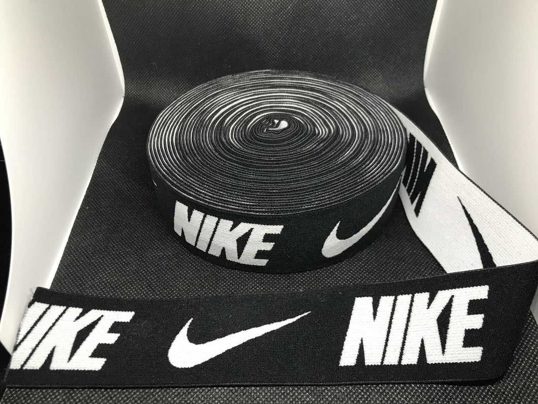 3 or 6 Yard Roll 4cm Nike Designer Hat Band Elastic   Trim