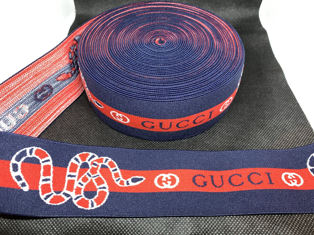 10 Yard Roll 4.5cm G-1   Custom Designer Elastic Band    Jacquard Bands Trim