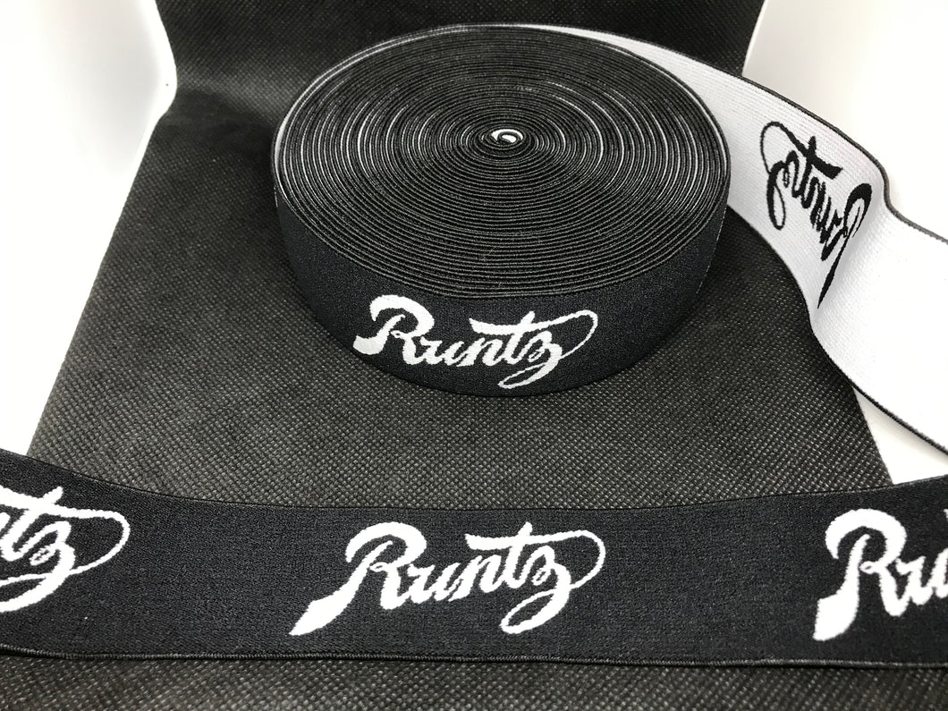 10 Yard Roll 4cm Runtz Designer Elastic Band    Jacquard Bands Trim