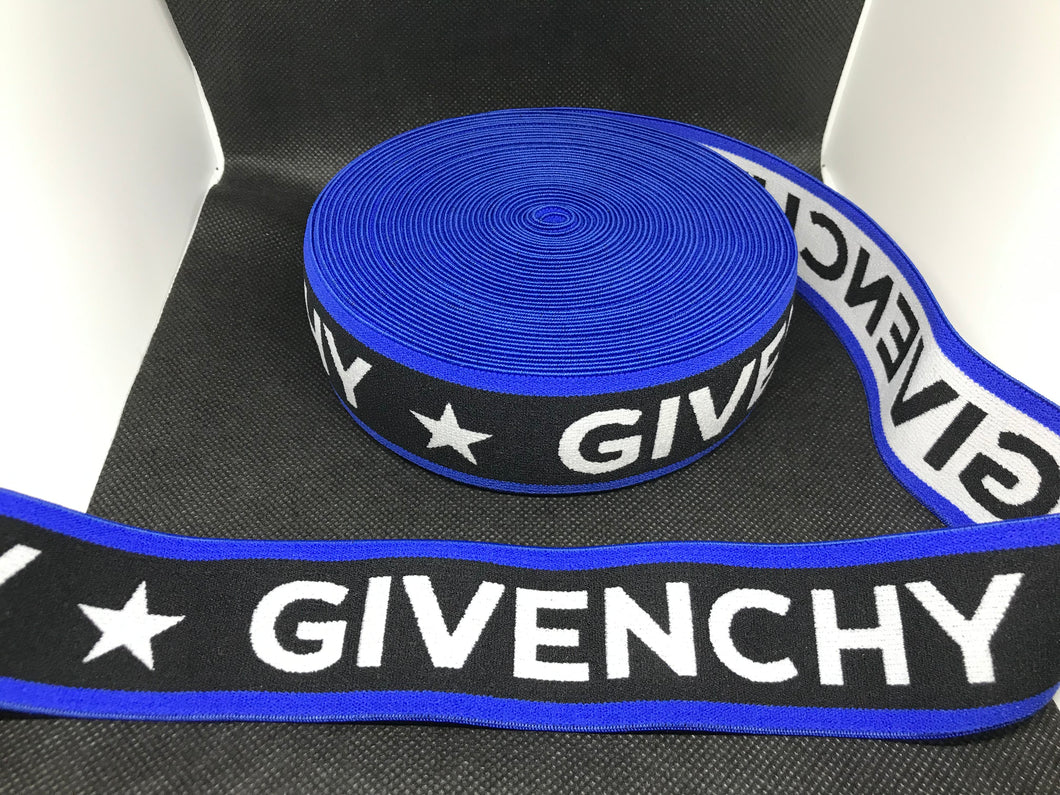 10 Yard Roll 4cm G-2 Custom Designer Elastic Band    Jacquard Bands Trim