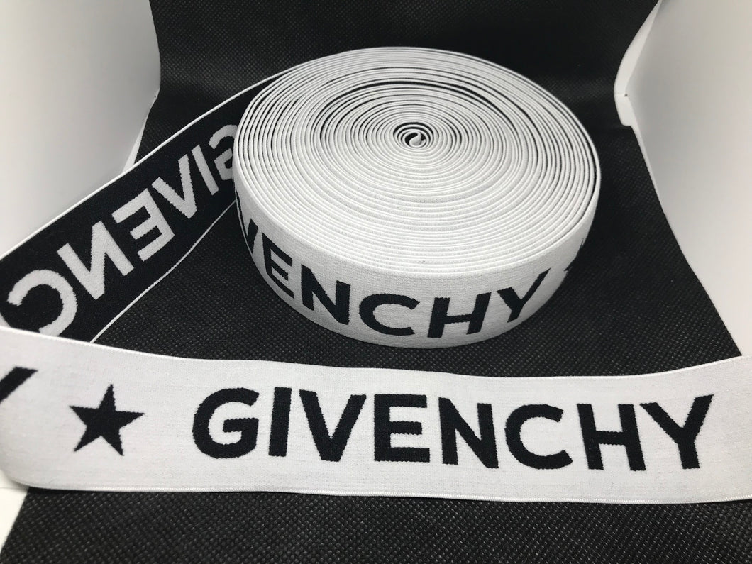 10 Yard Roll 4cm G-2 Custom Designer Elastic Band    Jacquard Bands Trim