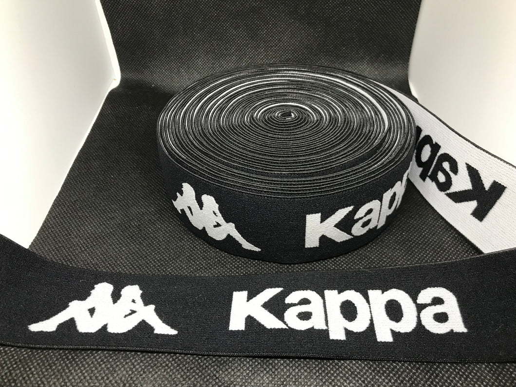 3 or 6 Yard Roll 4cm Kappa Custom Designer Hat Band Elastic   Trim