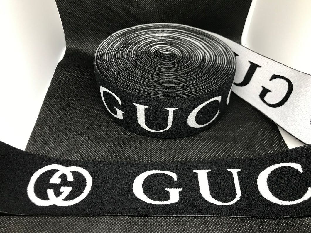 10 Yard Roll 4.5cm G-1   Custom Designer Elastic Band    Jacquard Bands Trim