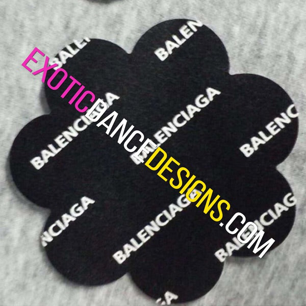 1 Pair of Balenciaga Designer Nipple Pasties